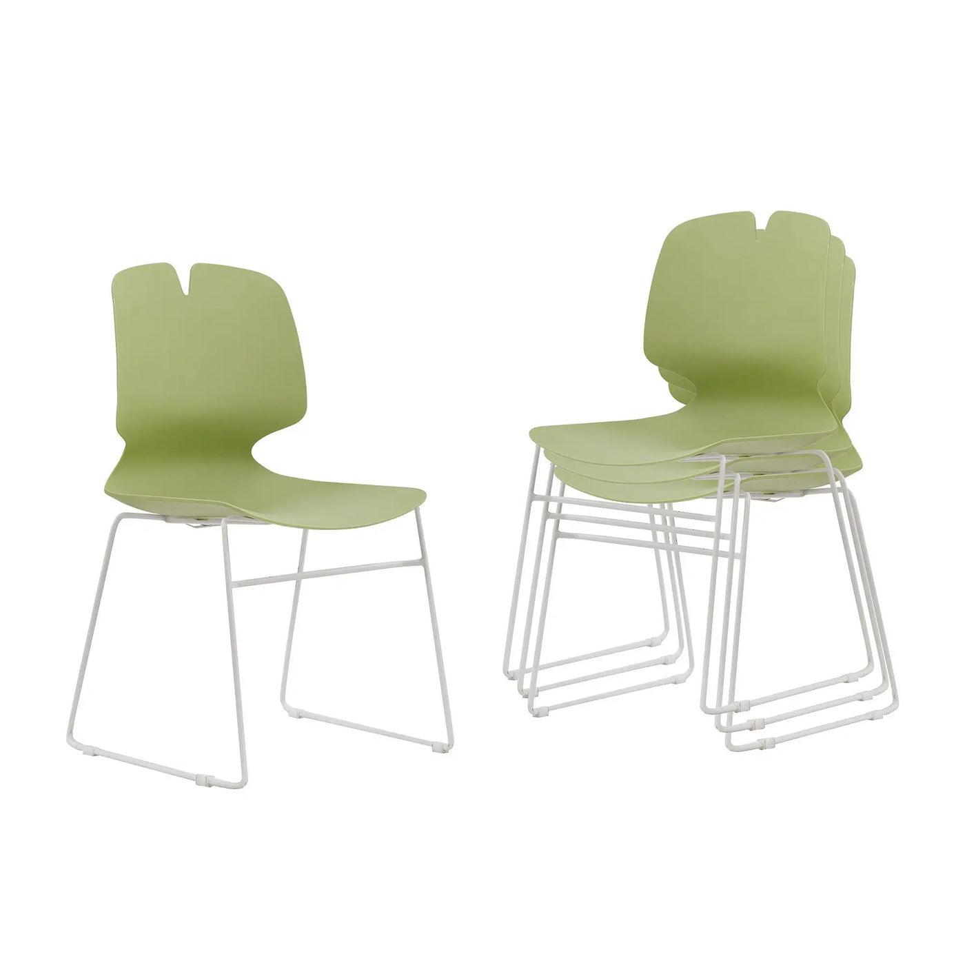 Modern Stacked Office Chairs (Set of 4) by HouseOfZazla