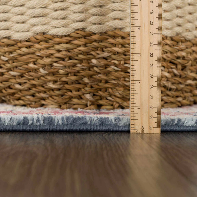 Brend Rust Medallion Area Rug by Hauteloom