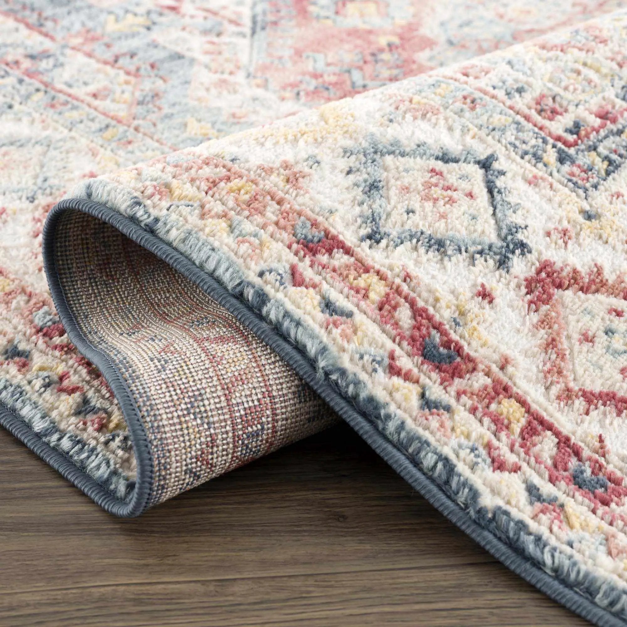 Brend Rust Medallion Area Rug by Hauteloom