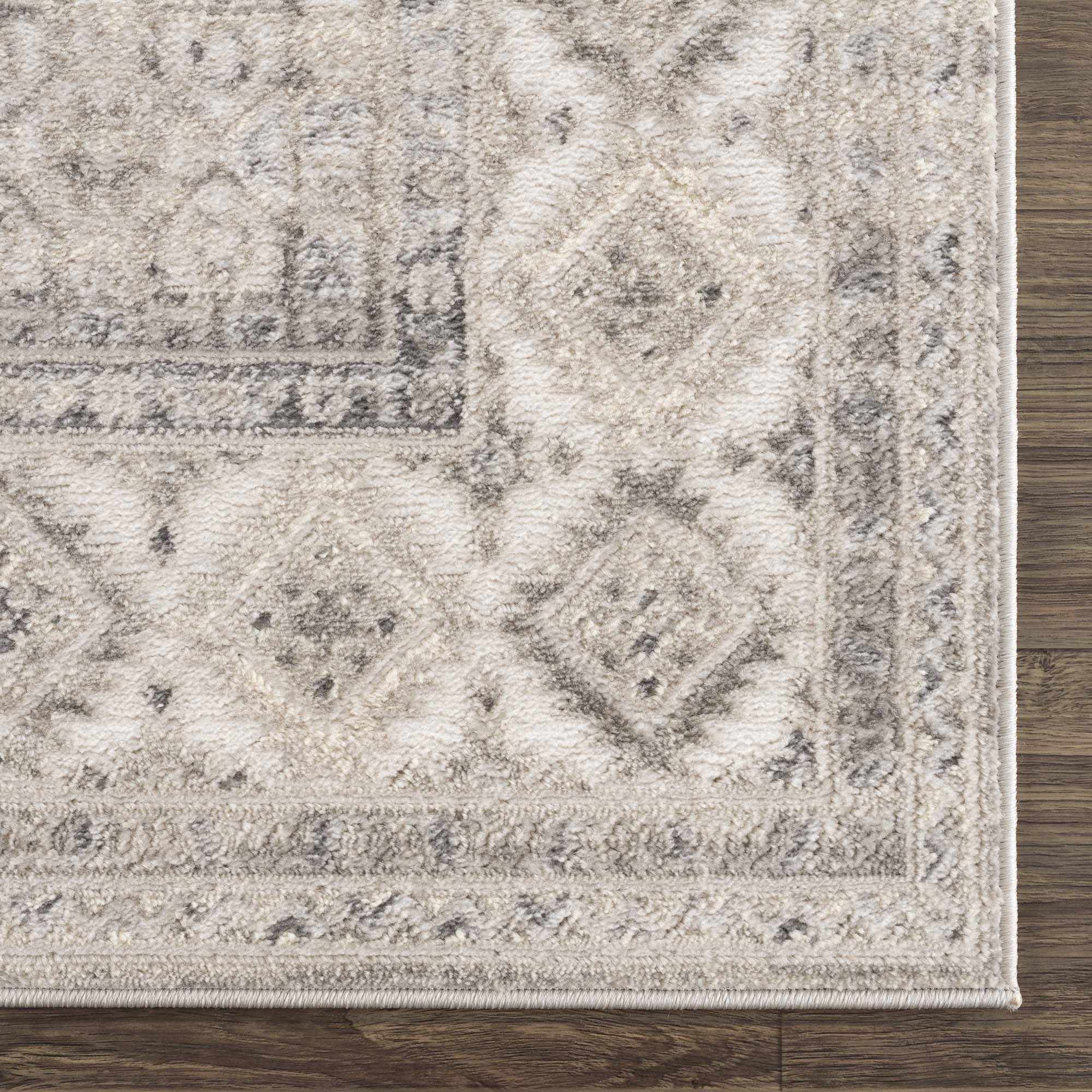 Brend Taupe Medallion Area Rug - Clearance by Boutique Rugs