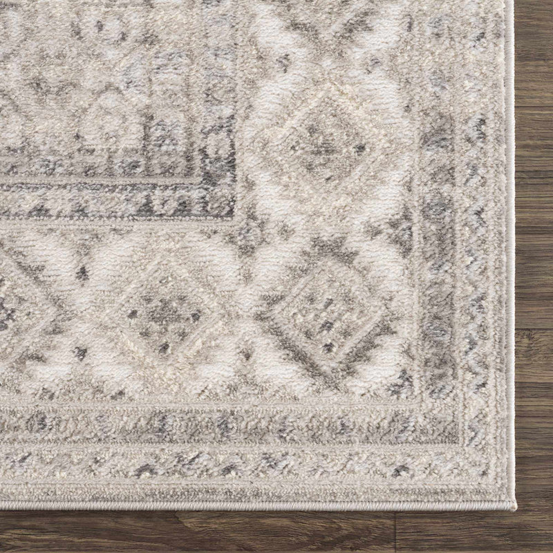 Brend Taupe Medallion Area Rug - Clearance by Boutique Rugs