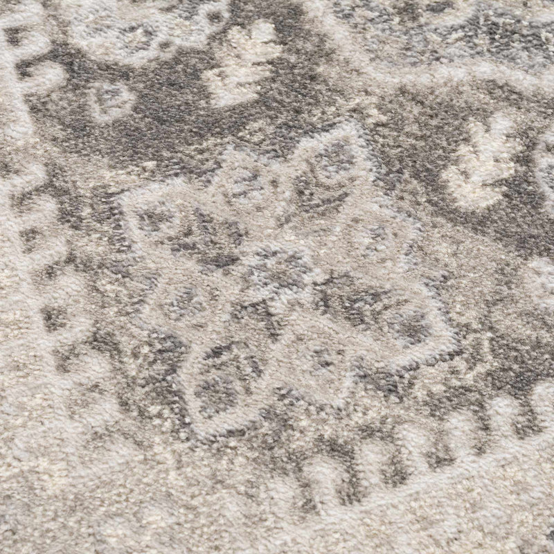 Brend Taupe Medallion Area Rug - Clearance by Boutique Rugs