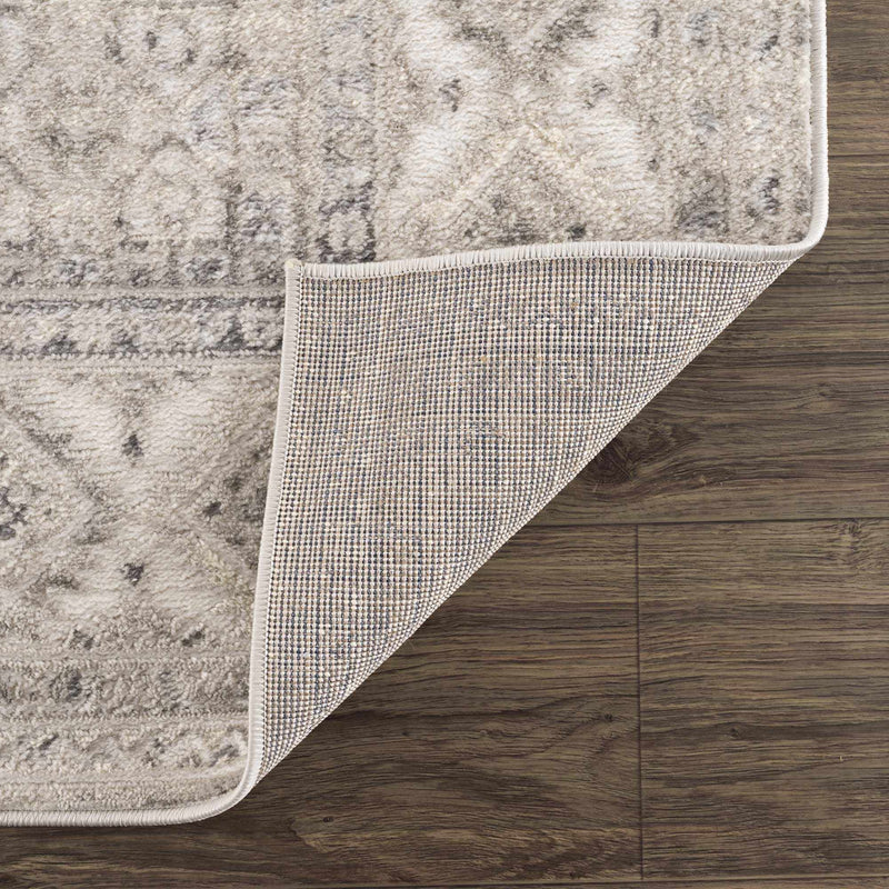 Brend Taupe Medallion Area Rug - Clearance by Boutique Rugs