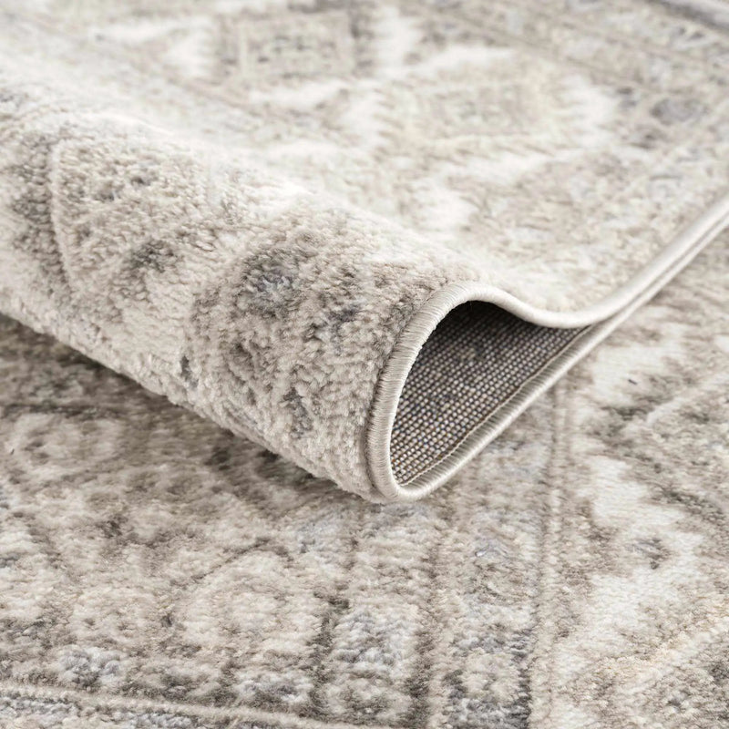 Brend Taupe Medallion Area Rug - Clearance by Boutique Rugs