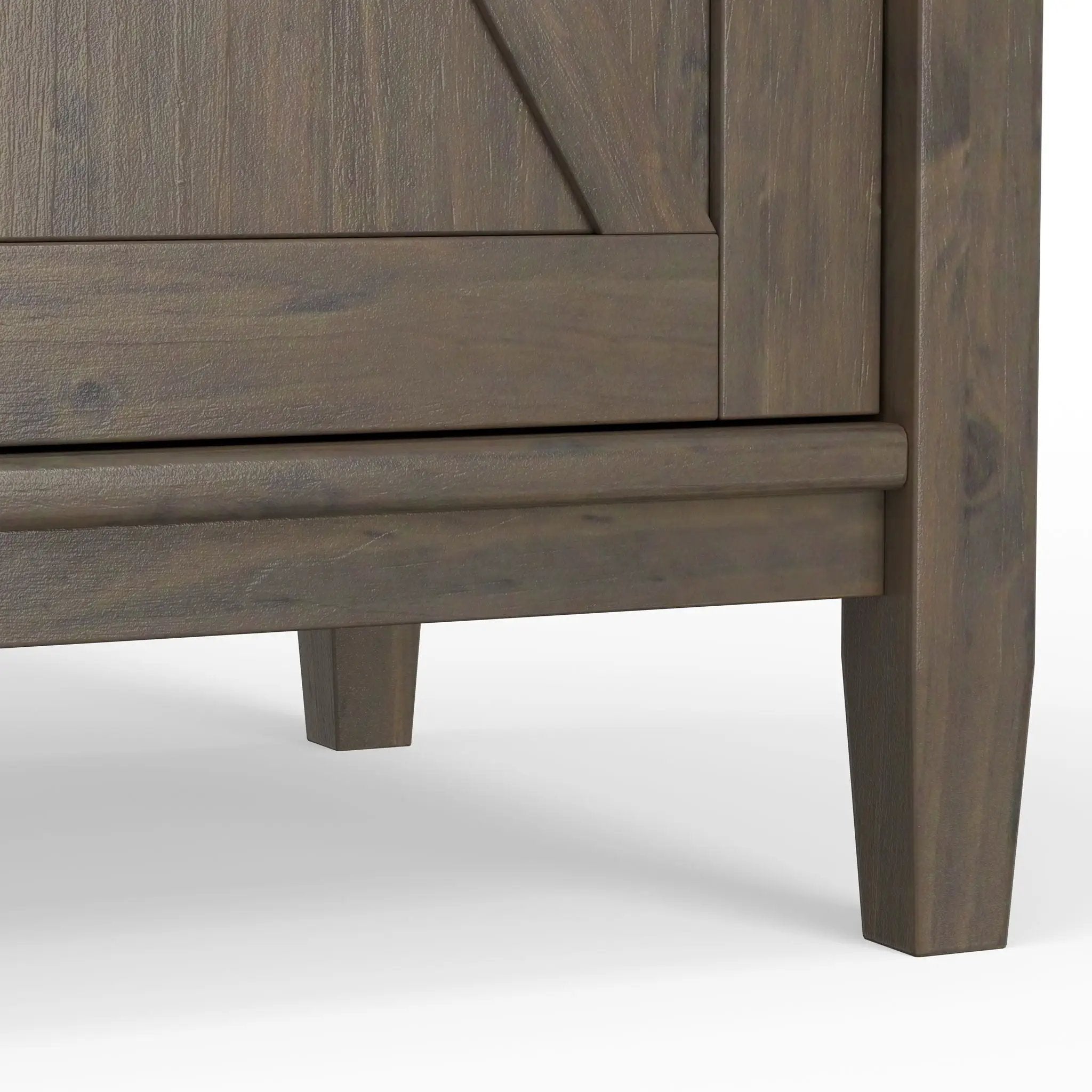 Ela - Wide Storage Cabinet - Smoky Brown by HouseOfZazla