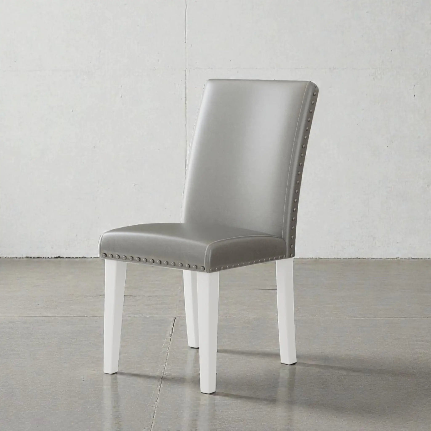 Upholstered Dining Chair With High Back Design (Set of 2) by HouseOfZazla