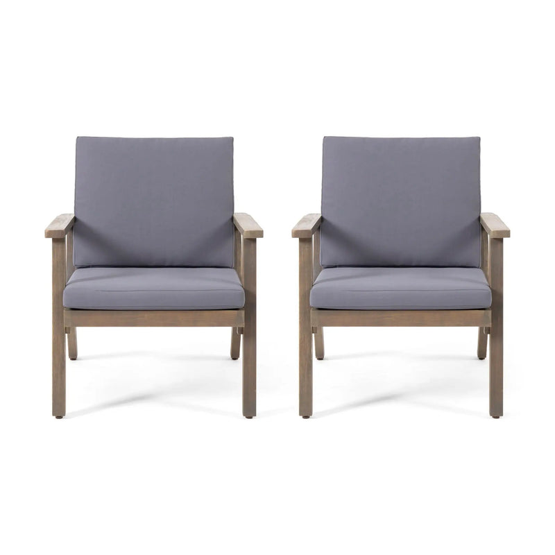 Outdoor Club Chair With Cushion by HouseOfZazla