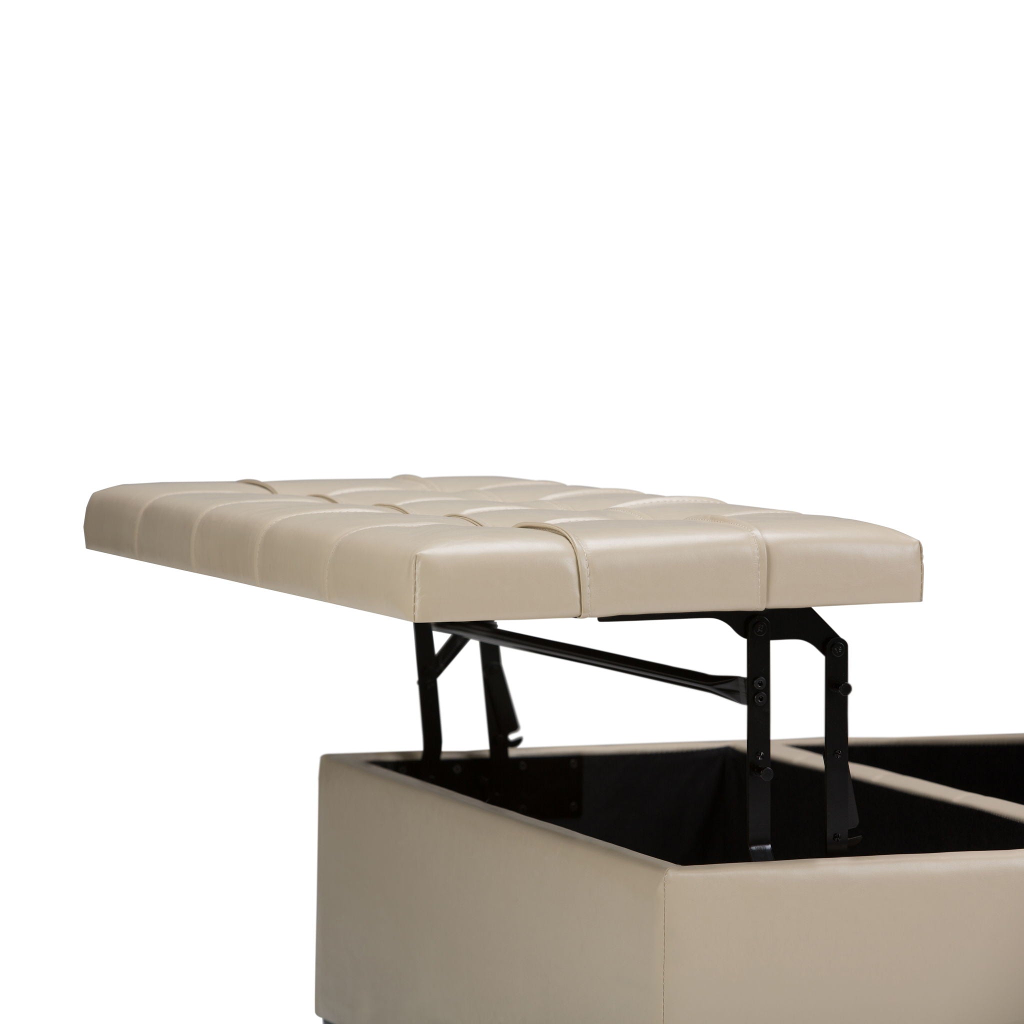 Harrison - Upholstered Coffee Table Storage Ottoman by HouseOfZazla