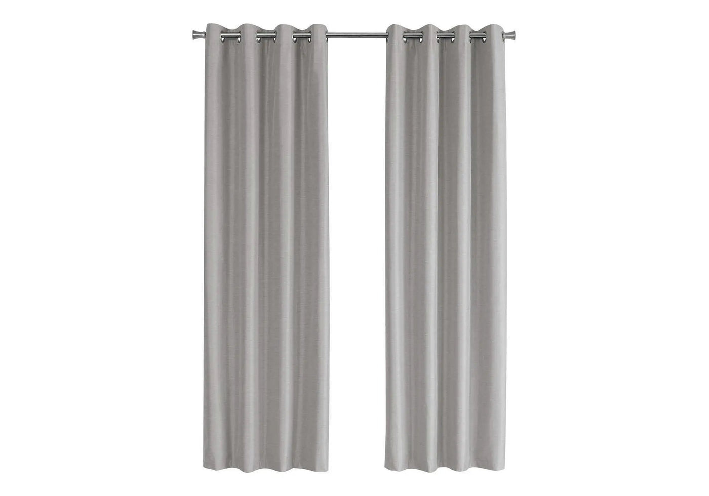 2 Pieces Set Room Darkening Curtain Panels with Grommet - Contemporary Style by HouseOfZazla