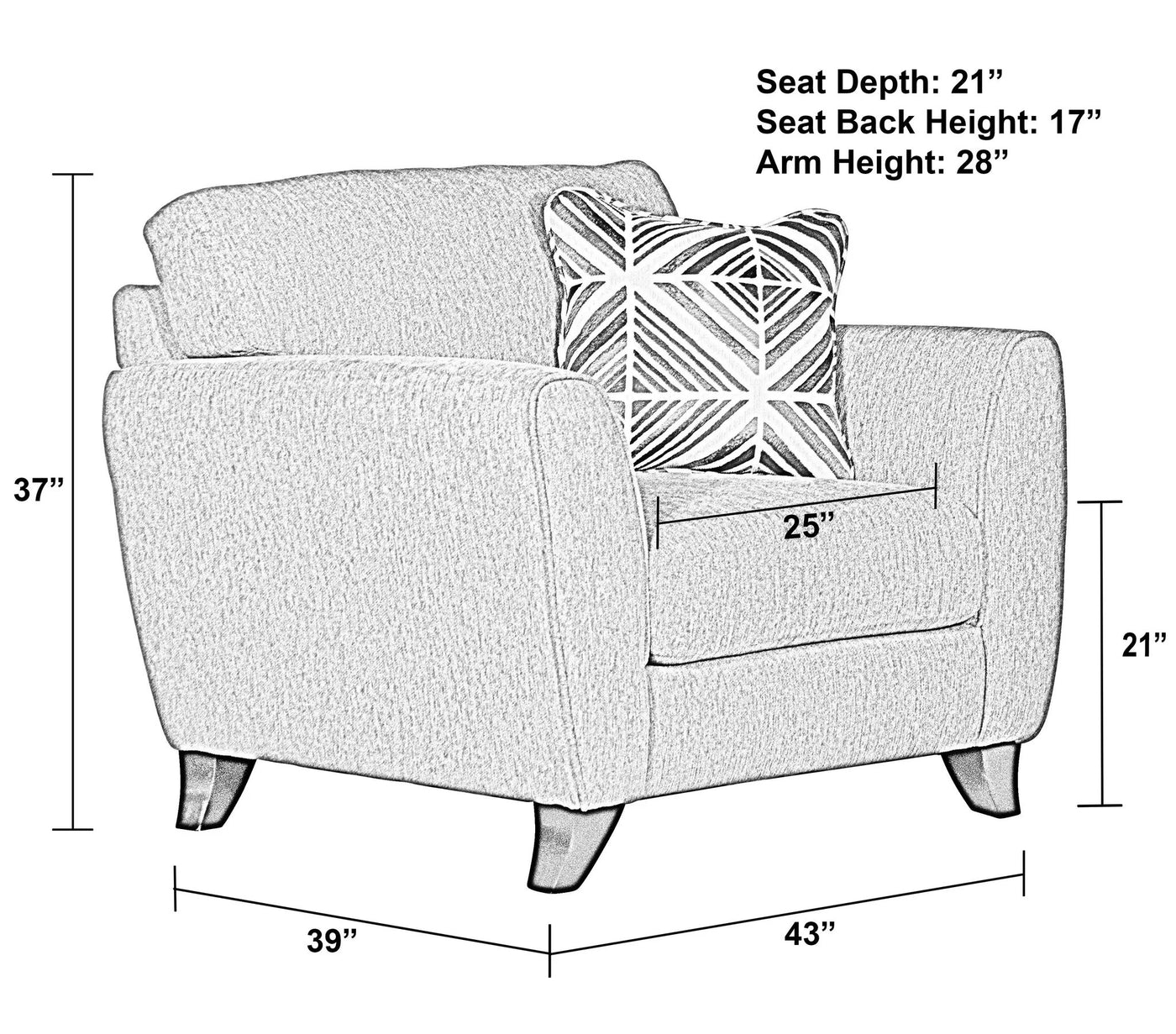 Alyssa - Chair by Unique Piece Furniture