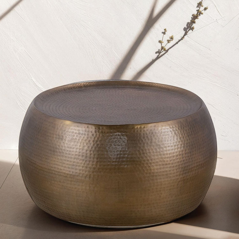 Ct501 - Modern Contemporary Round Coffee Table by HouseOfZazla