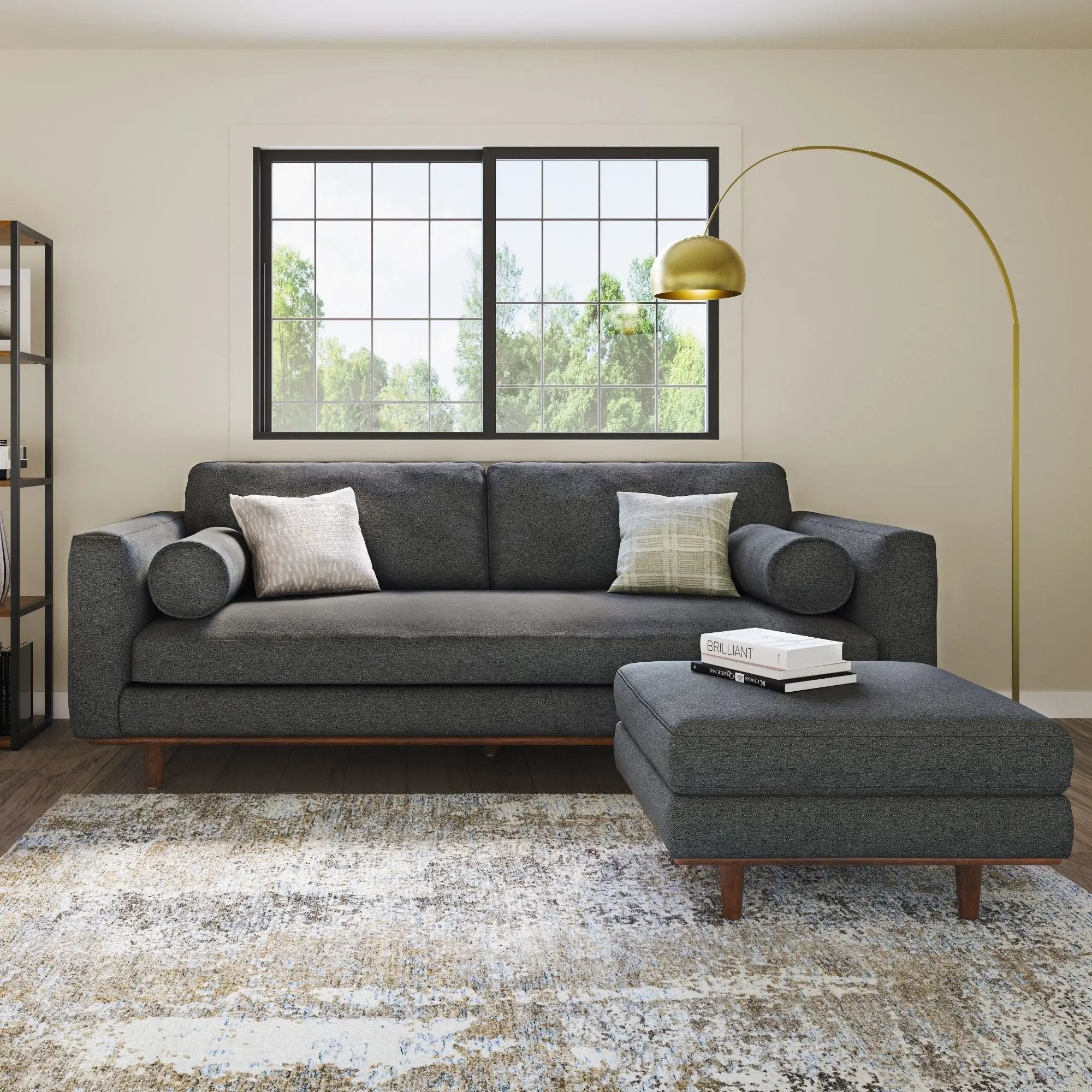 Morrison - Sofa And Ottoman Set by Unique Piece Furniture