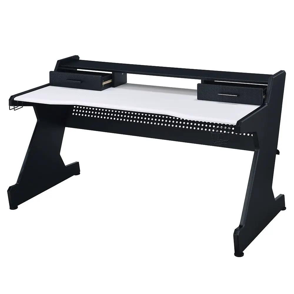 Bigga - Gaming Desk - Black & White by Unique Piece Furniture