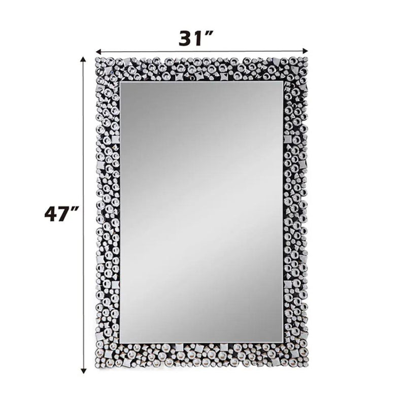 Kachina - Accent Mirror - Mirrored & Faux Gems by Unique Piece Furniture