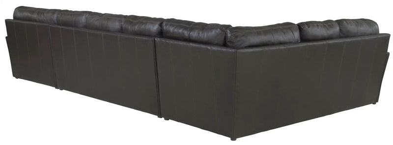 Denali - Italian Leather Match Sectional by Unique Piece Furniture