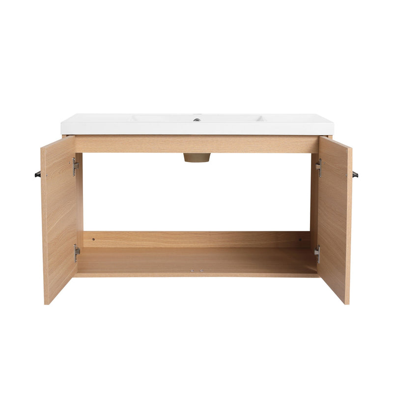 Bathroom Vanity Set With Resin Countertop Sink, 2 Doors by HouseOfZazla