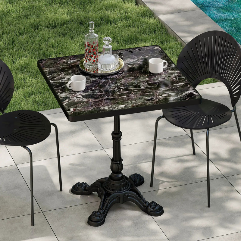 31.5" Square Outdoor Tulip Dining Table by HouseOfZazla