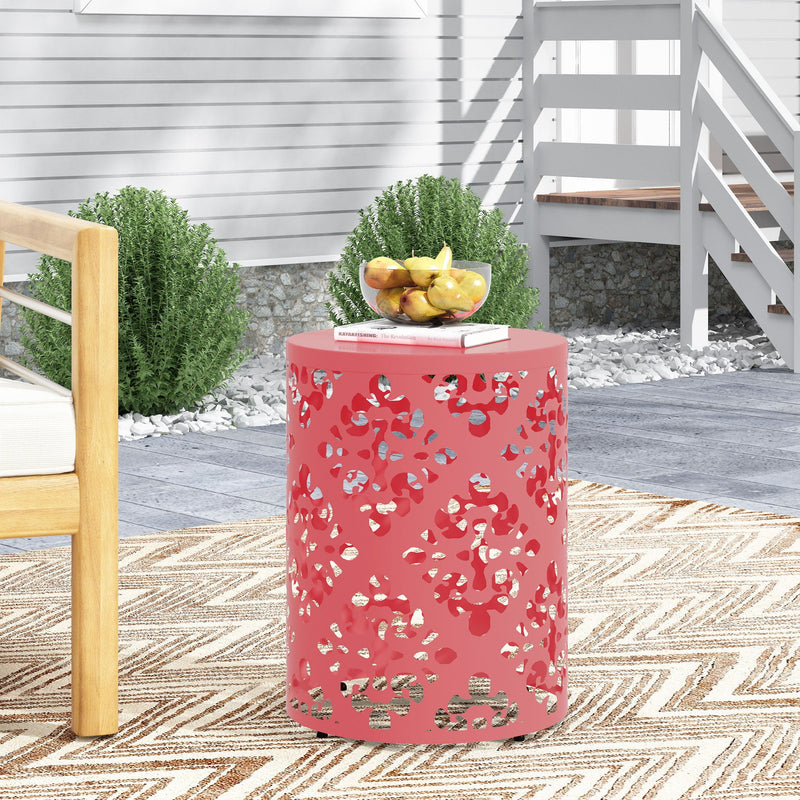 Outdoor Metal Modern Design End Table by HouseOfZazla