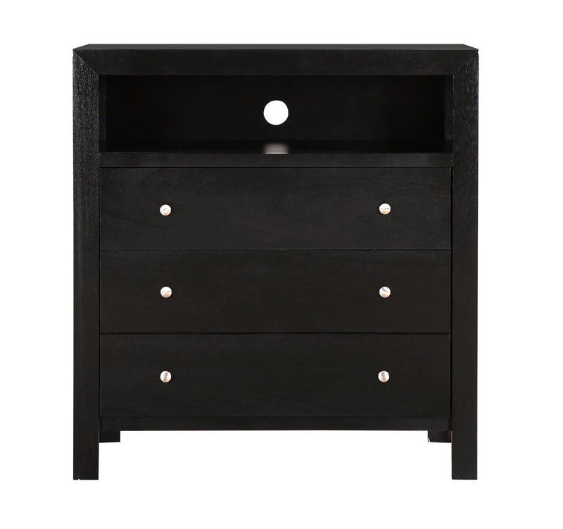 Elegant Transitional Media Chest by HouseOfZazla