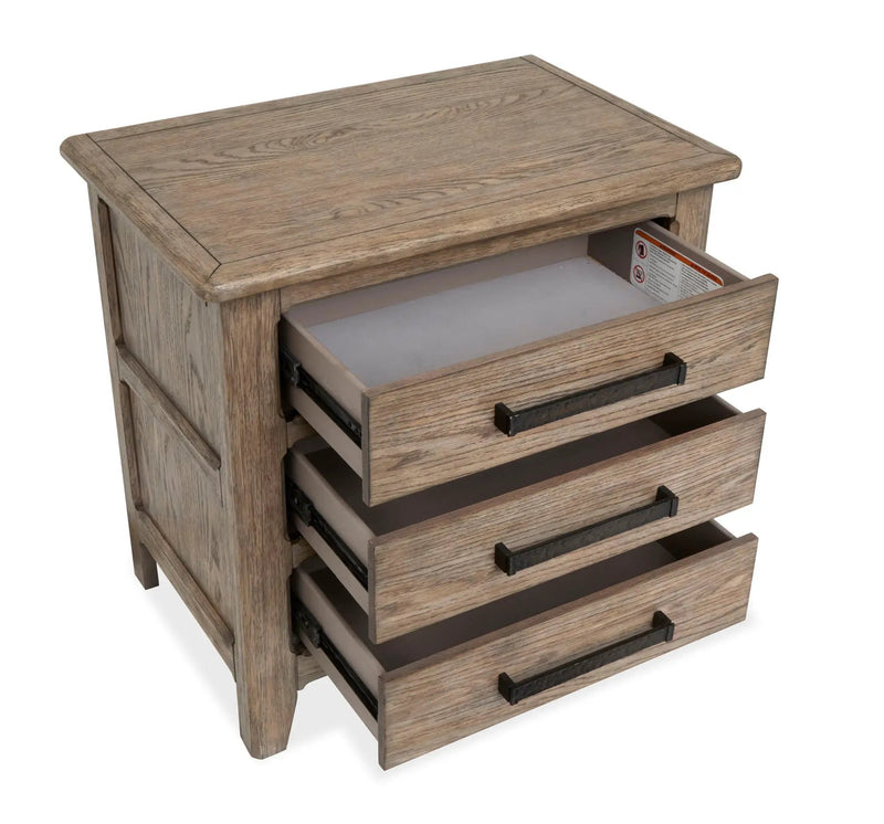 Claremont - Drawer Nightstand - Smokey Taupe by Unique Piece Furniture