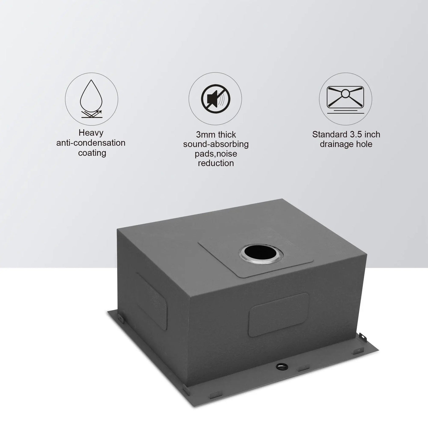 Stainless Steel Drop In Kitchen Sink, Topmount by HouseOfZazla