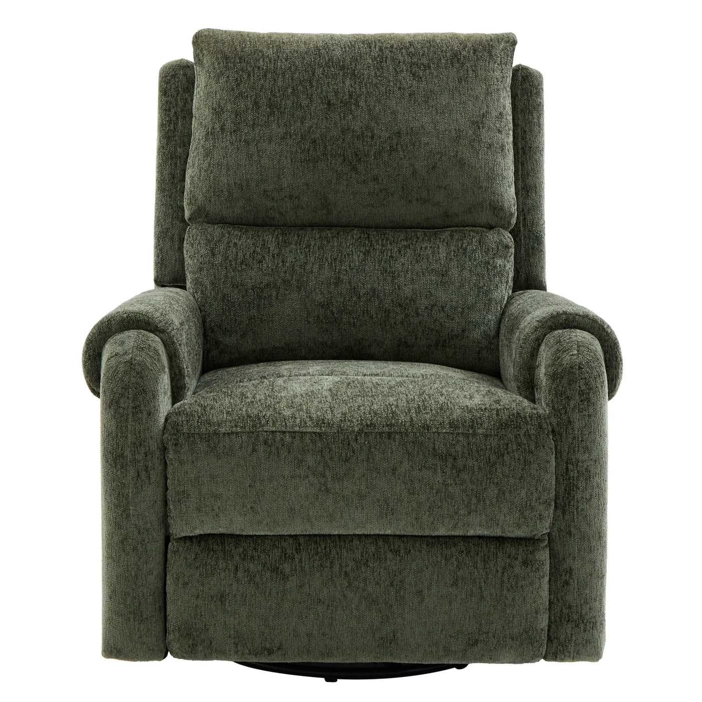 Manual Recliner Massage Chair With Swivel Rocker, 8 Massage Modes, Side Storage Pocket by Unique Piece Furniture