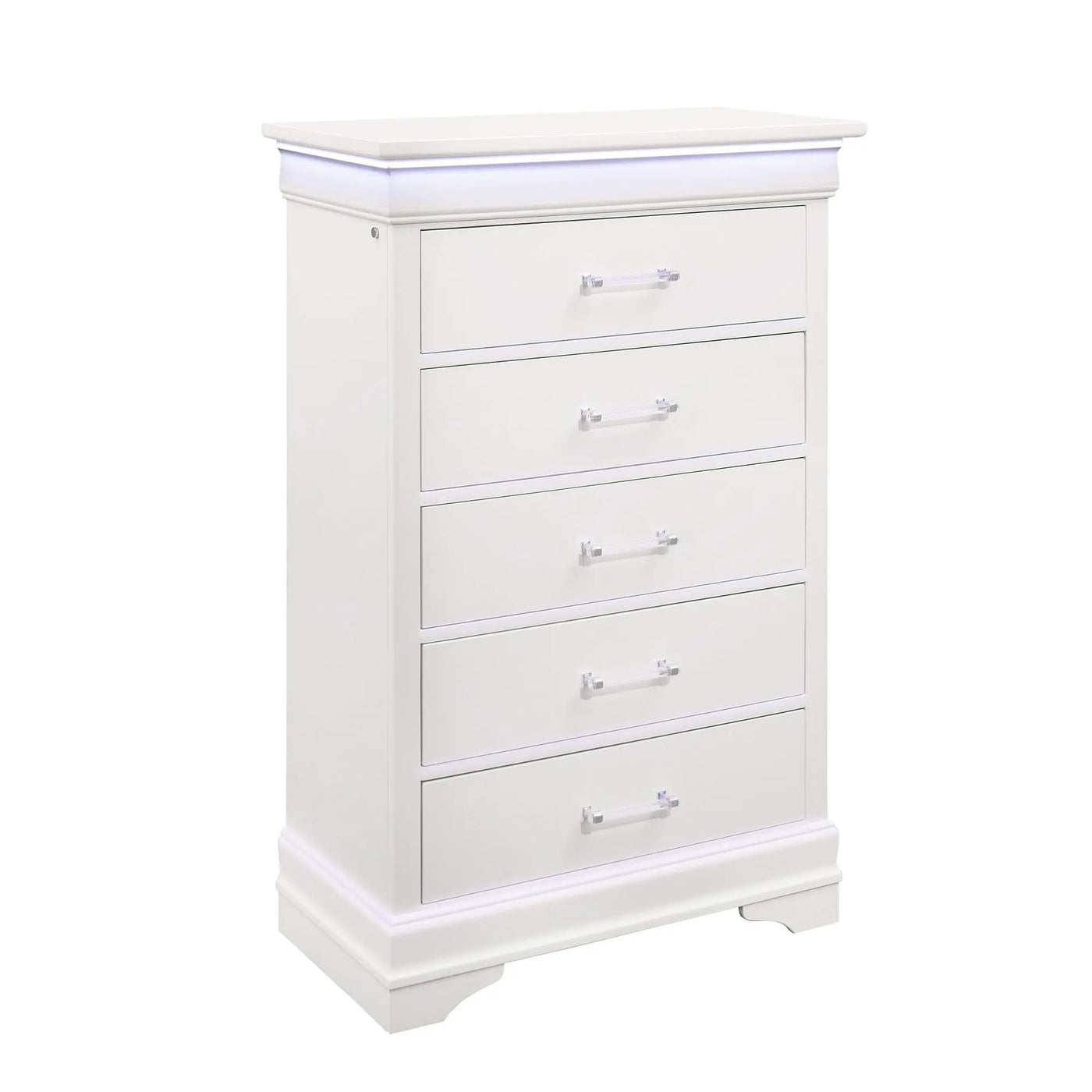 Charlston - 5 Piece Bedroom Set With LED Headboard by HouseOfZazla