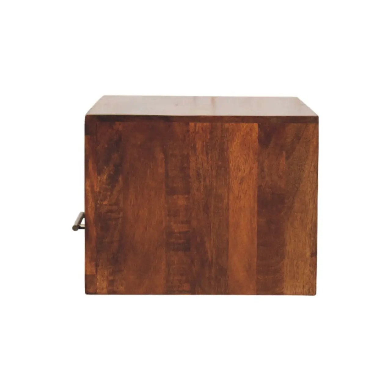 Solid Wood Cadiz Textured Bedside Table by HouseOfZazla