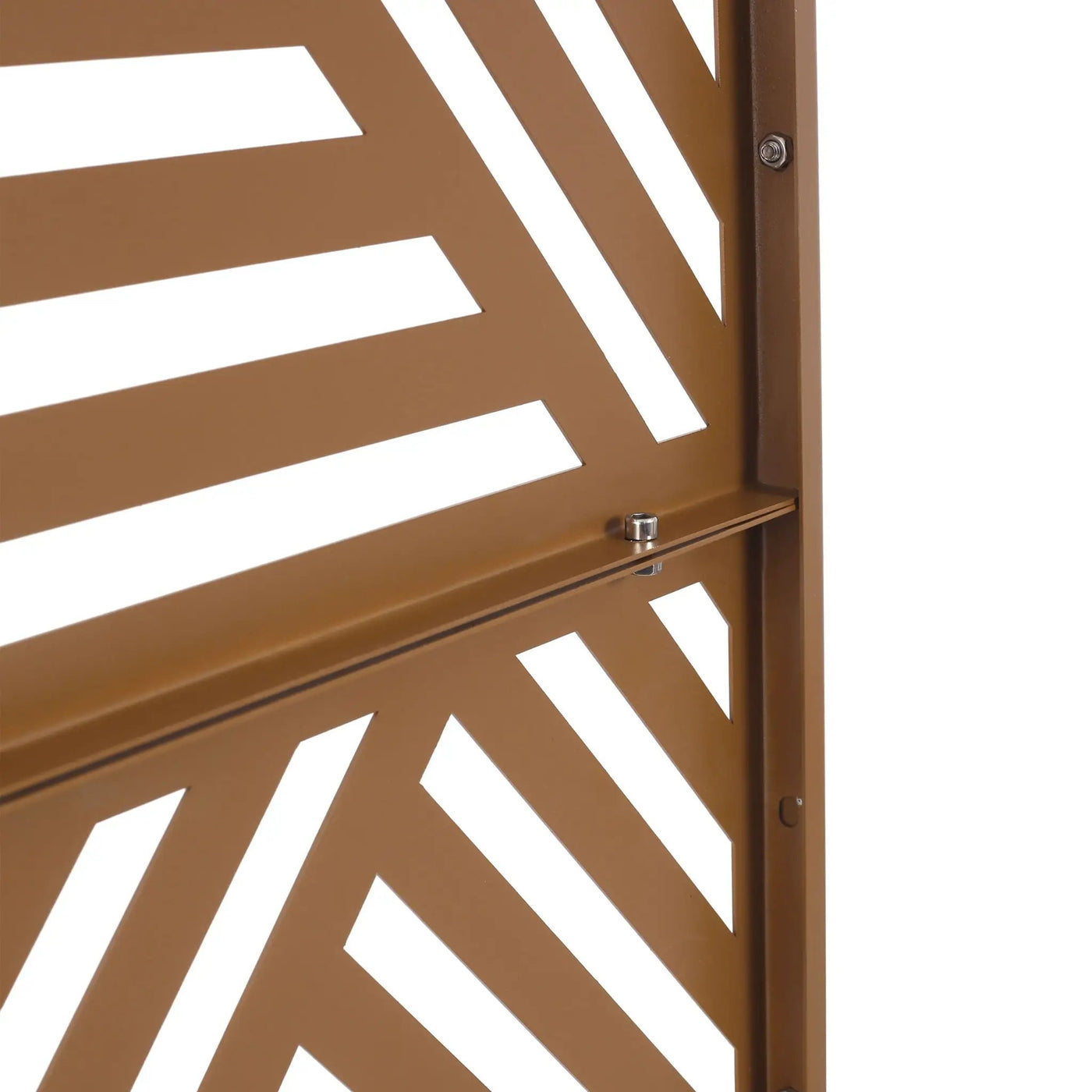Freestanding Outdoor & Indoor Freestanding Metal Privacy Screen by HouseOfZazla