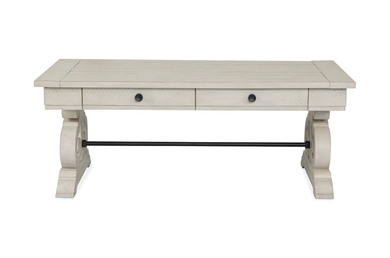 Bronwyn - Rectangular Cocktail Table - Alabaster by Unique Piece Furniture