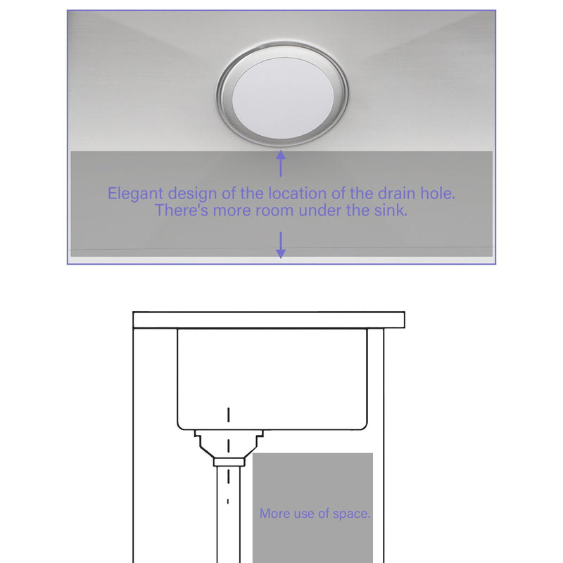 Laundry Workstation Undermount Utility Sink, Deep Single Bowl by HouseOfZazla