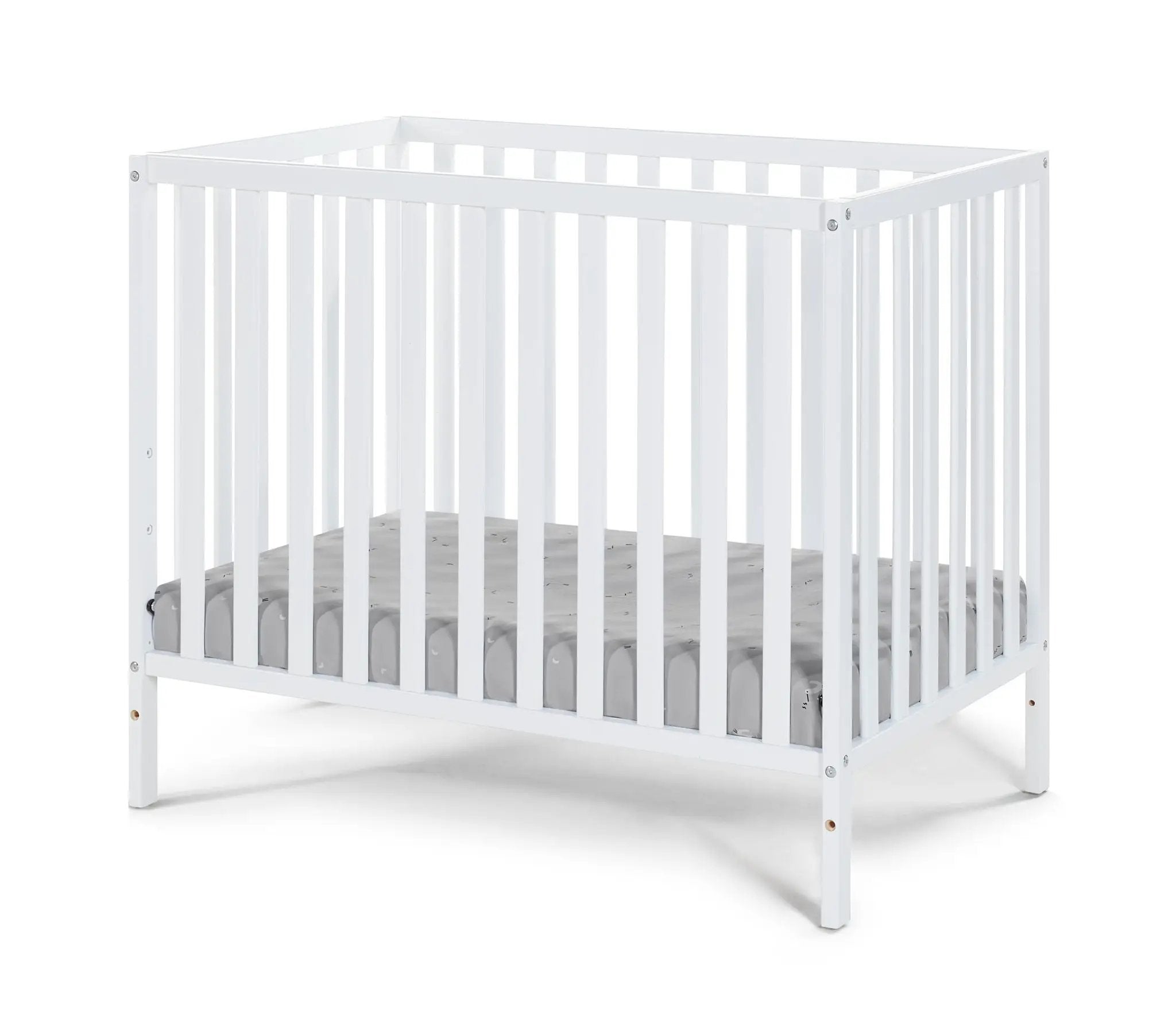 Palmer - 3-in-1 Convertible Mini Crib Baby With Mattress Pad by Unique Piece Furniture