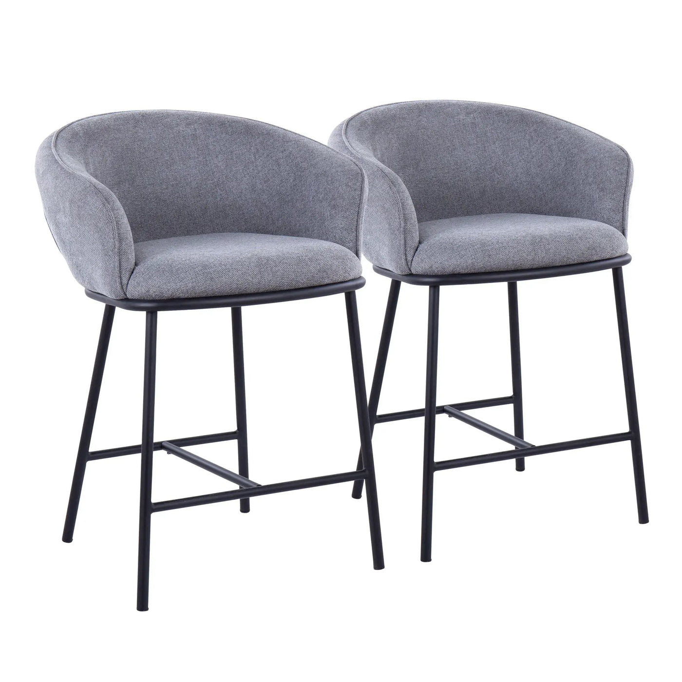 Ashland - Contemporary Counter Stool (Set of 2) by HouseOfZazla