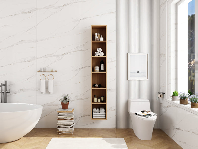 24 Inch Wall Mounted Storage Shelves Combination by HouseOfZazla