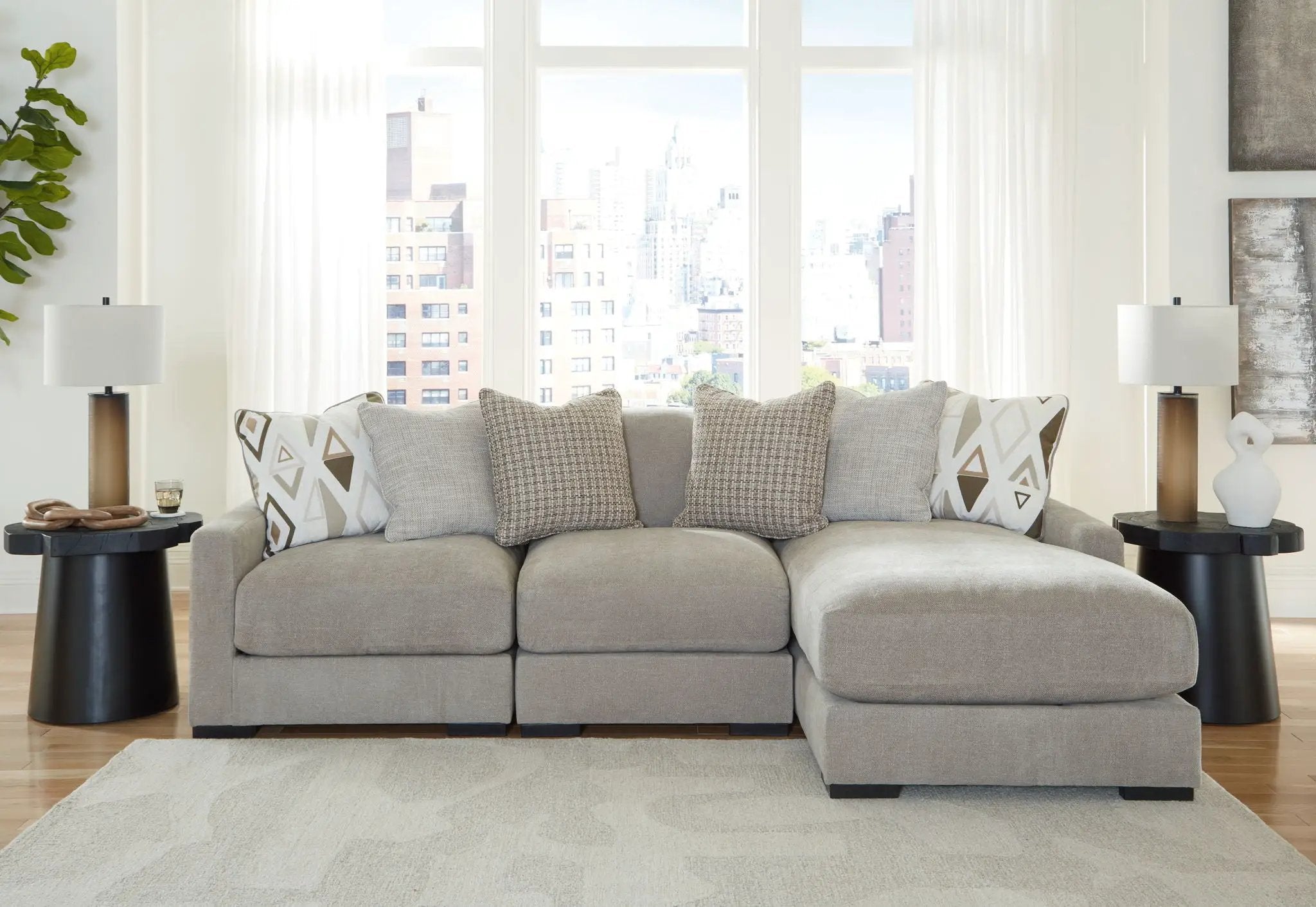 Aslan Court - Sectional by Unique Piece Furniture