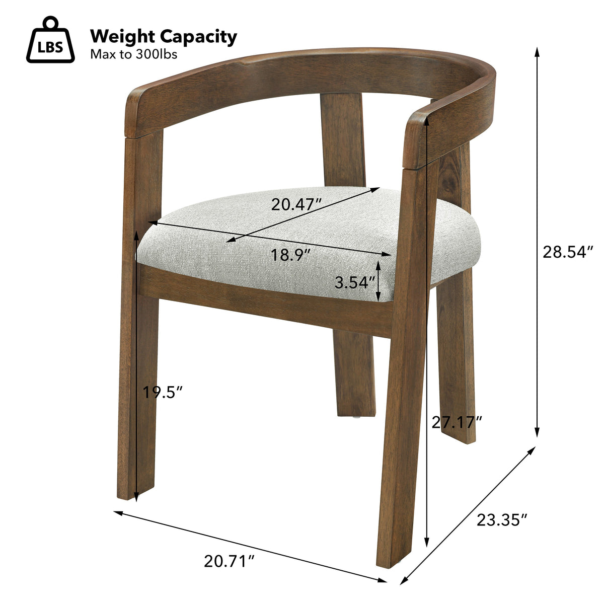Modern Barrel Dining Chairs (Set of 2), photo 5 of 10