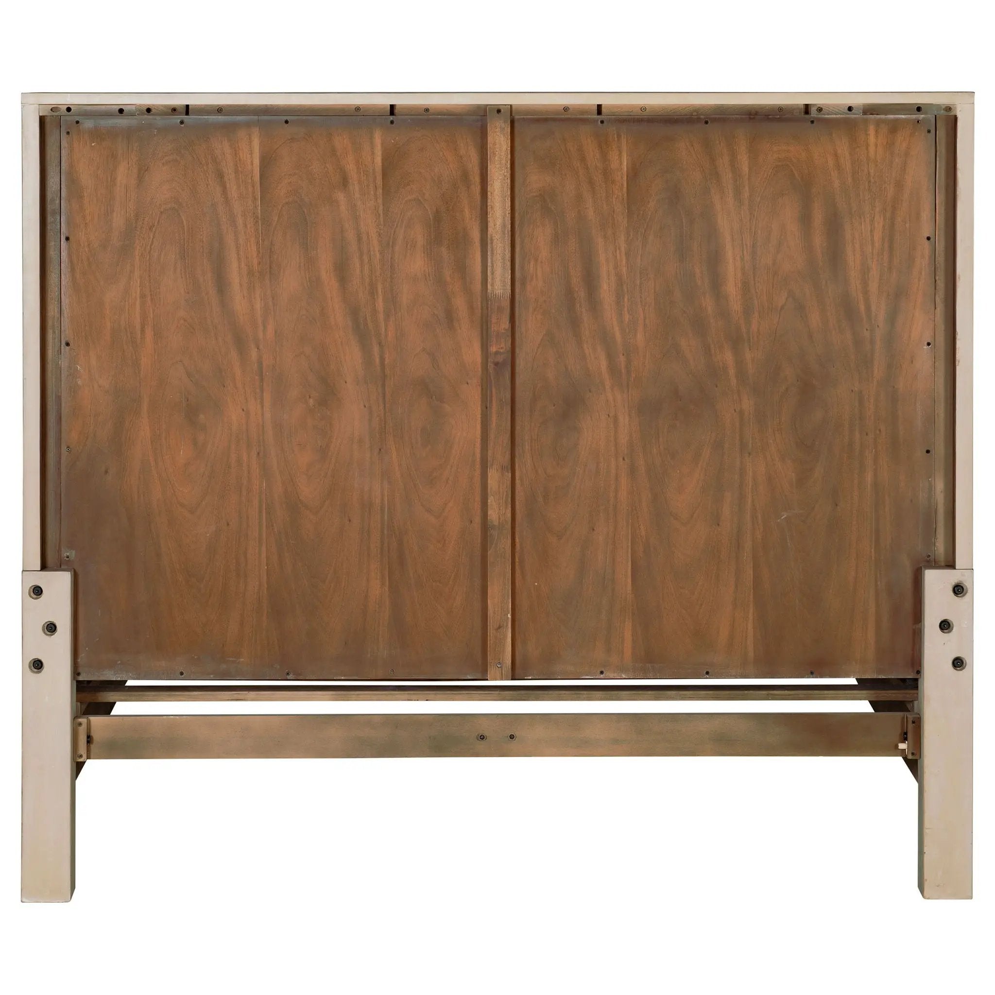 Solano 56-inch Queen Panel Bed Weathered Mango by Unique Piece Furniture