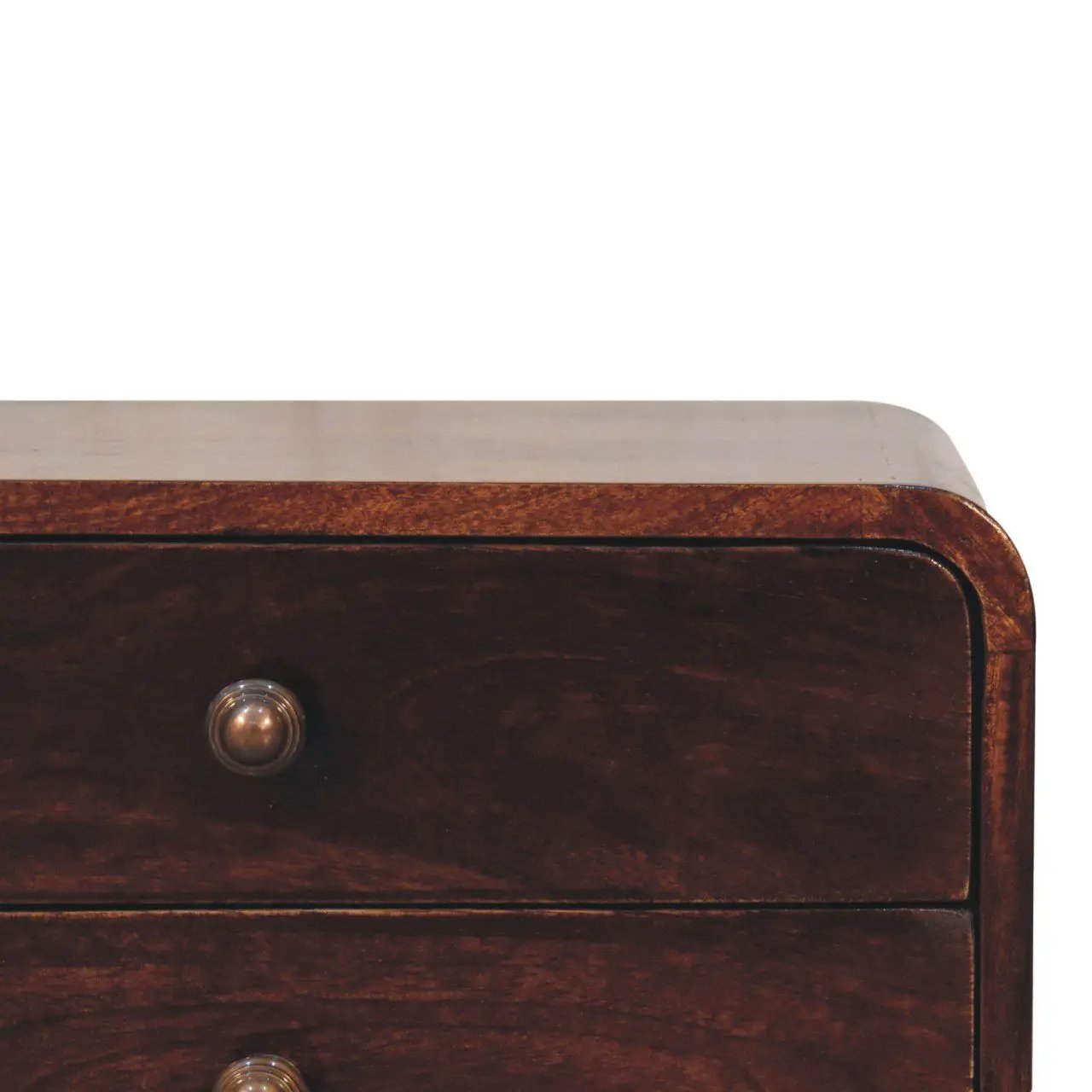 Curved Wall Mounted Bedside Nightstand by HouseOfZazla