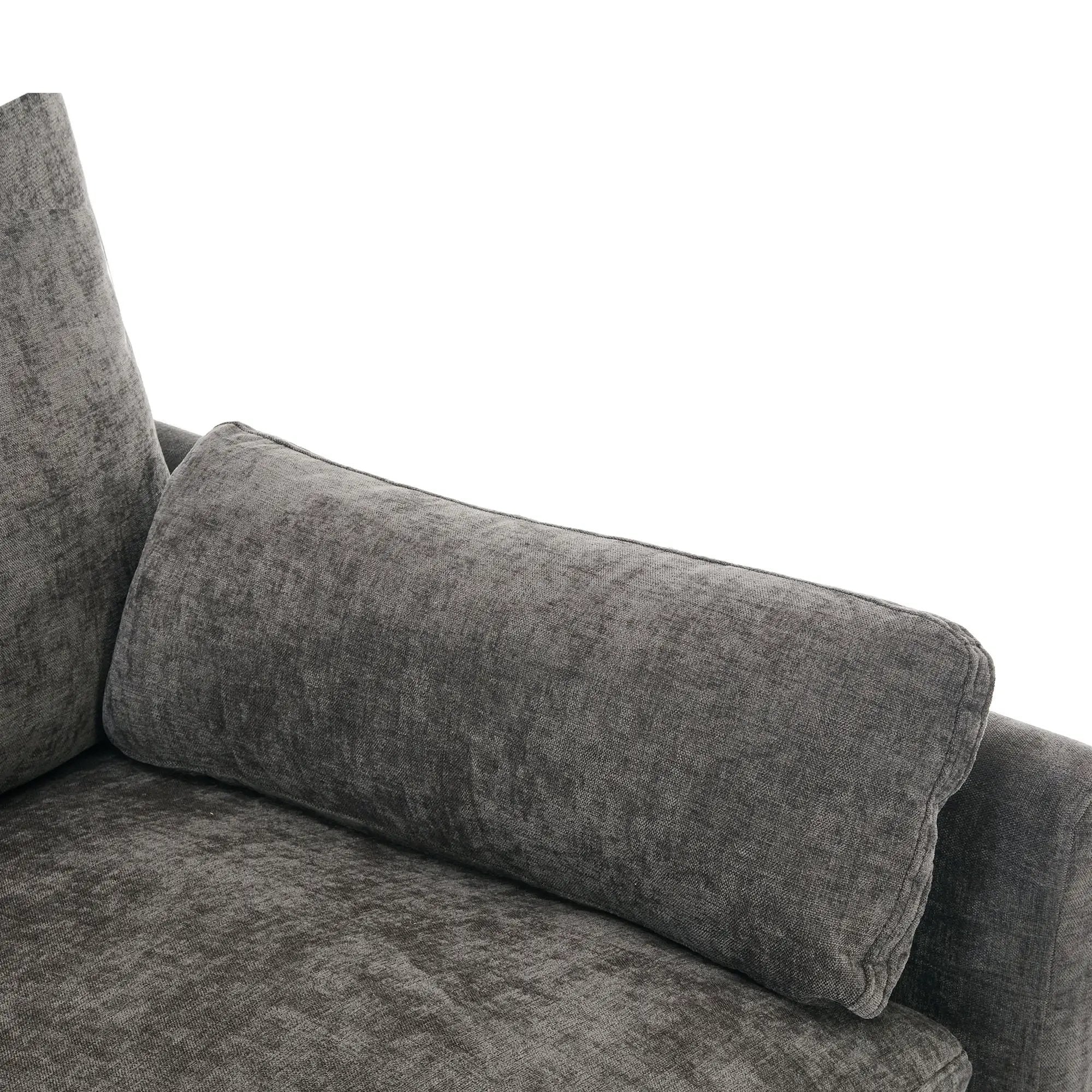 Cozy Upholstered Cushion Loveseat Sofa For Living Room by HouseOfZazla