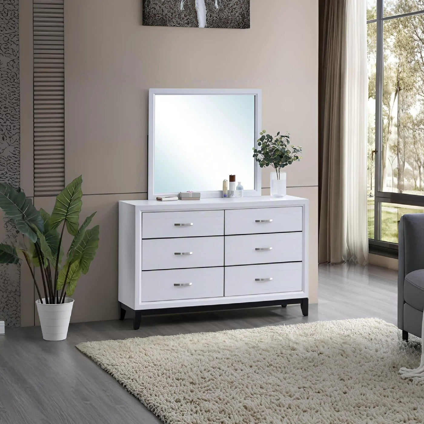 Glasgow - Dresser With 6 Drawers by HouseOfZazla