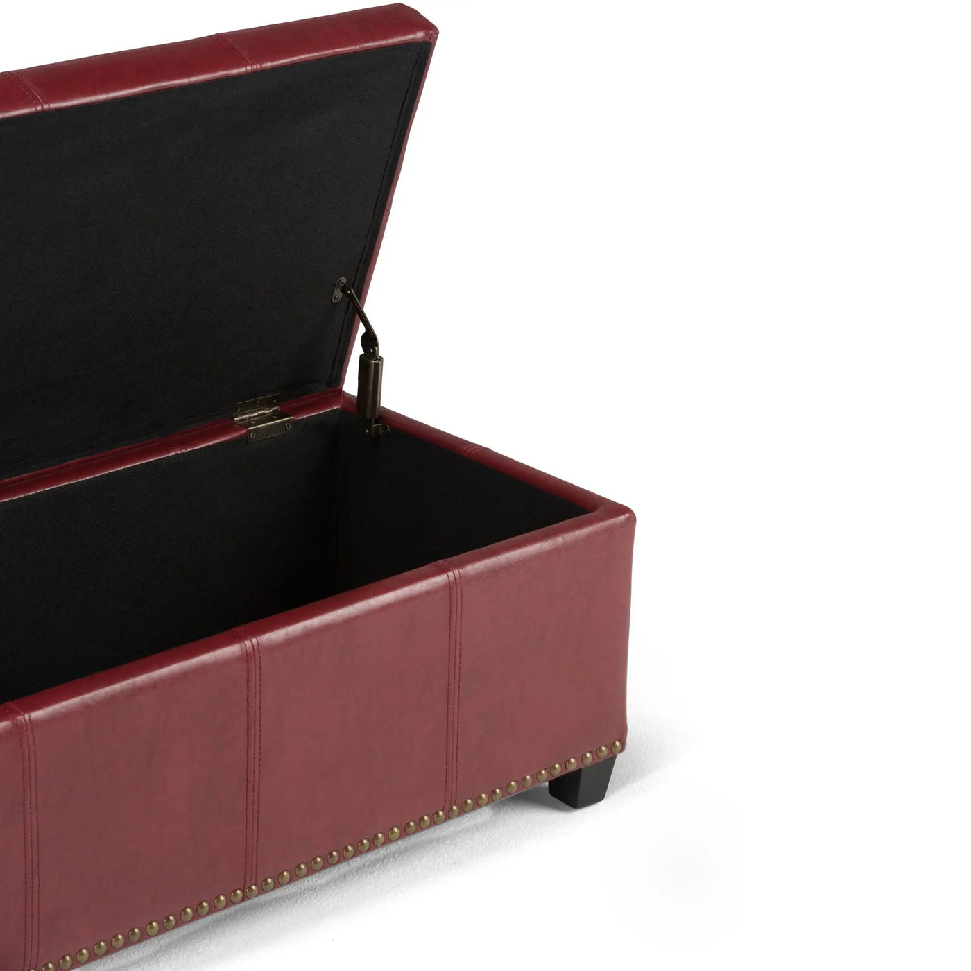 Kingsley - Upholstered Large Storage Ottoman by HouseOfZazla
