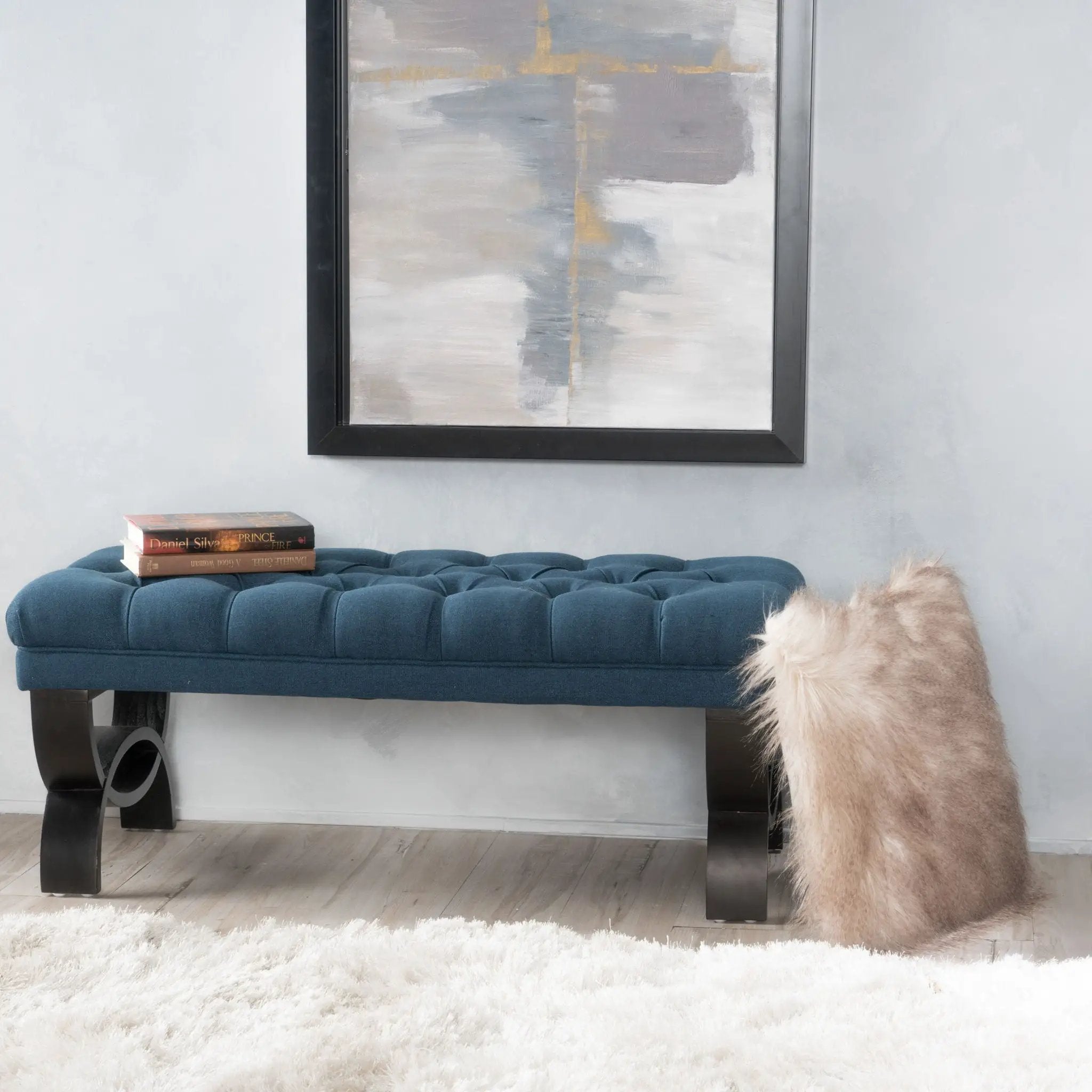 Hilton Ottoman Bench Classic Style by HouseOfZazla