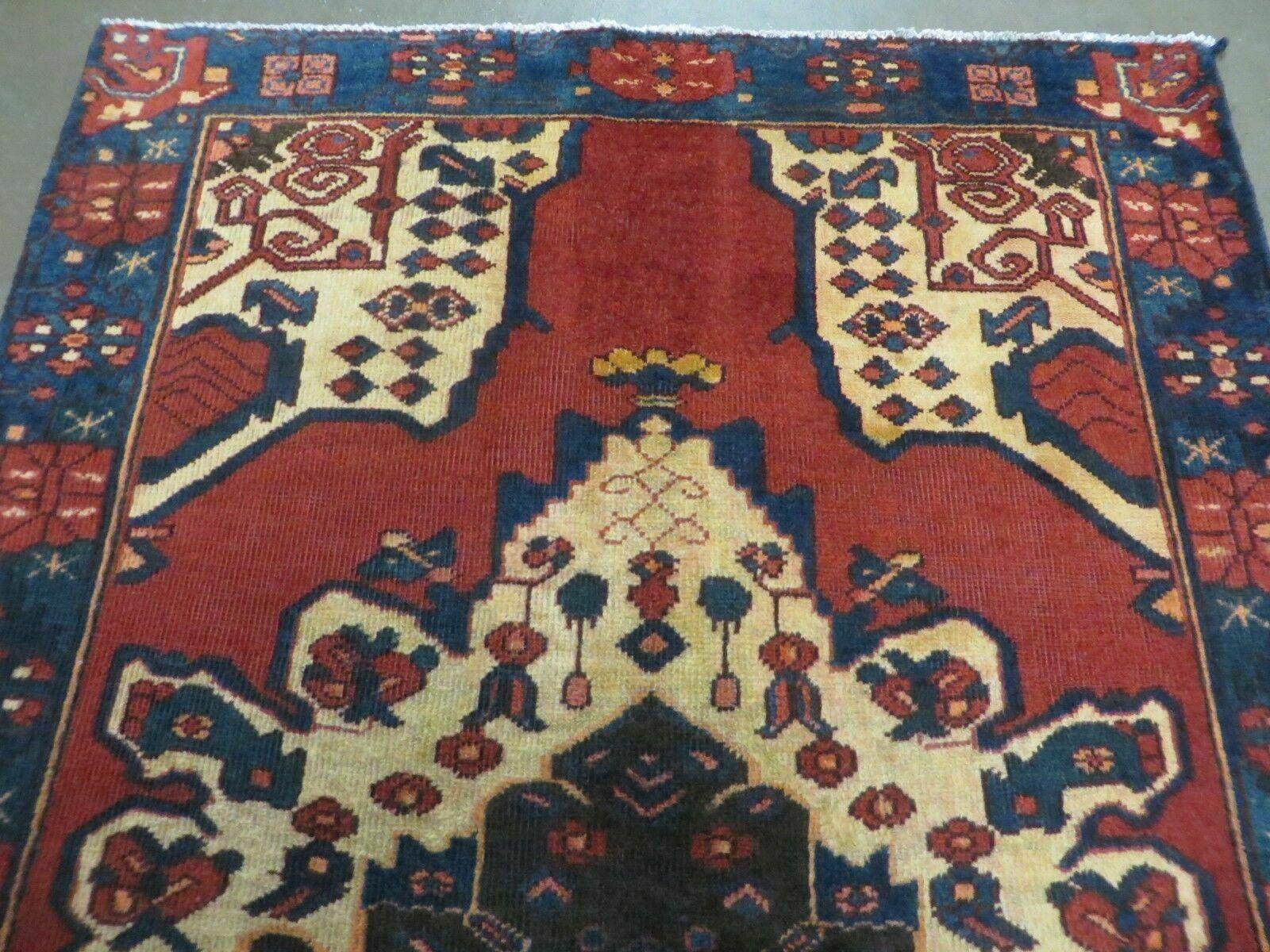 4' X 7' Antique 1920 Handmade Turkish Wool Rug Veg Dye Nice by Jewel Rugs