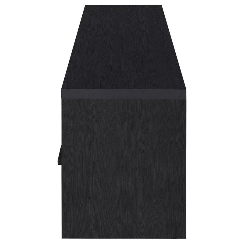 Murray 70-inch 2-door TV Stand Media Console Black by Unique Piece Furniture