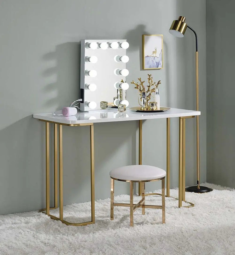 Asa - Accent Mirror - White by Unique Piece Furniture