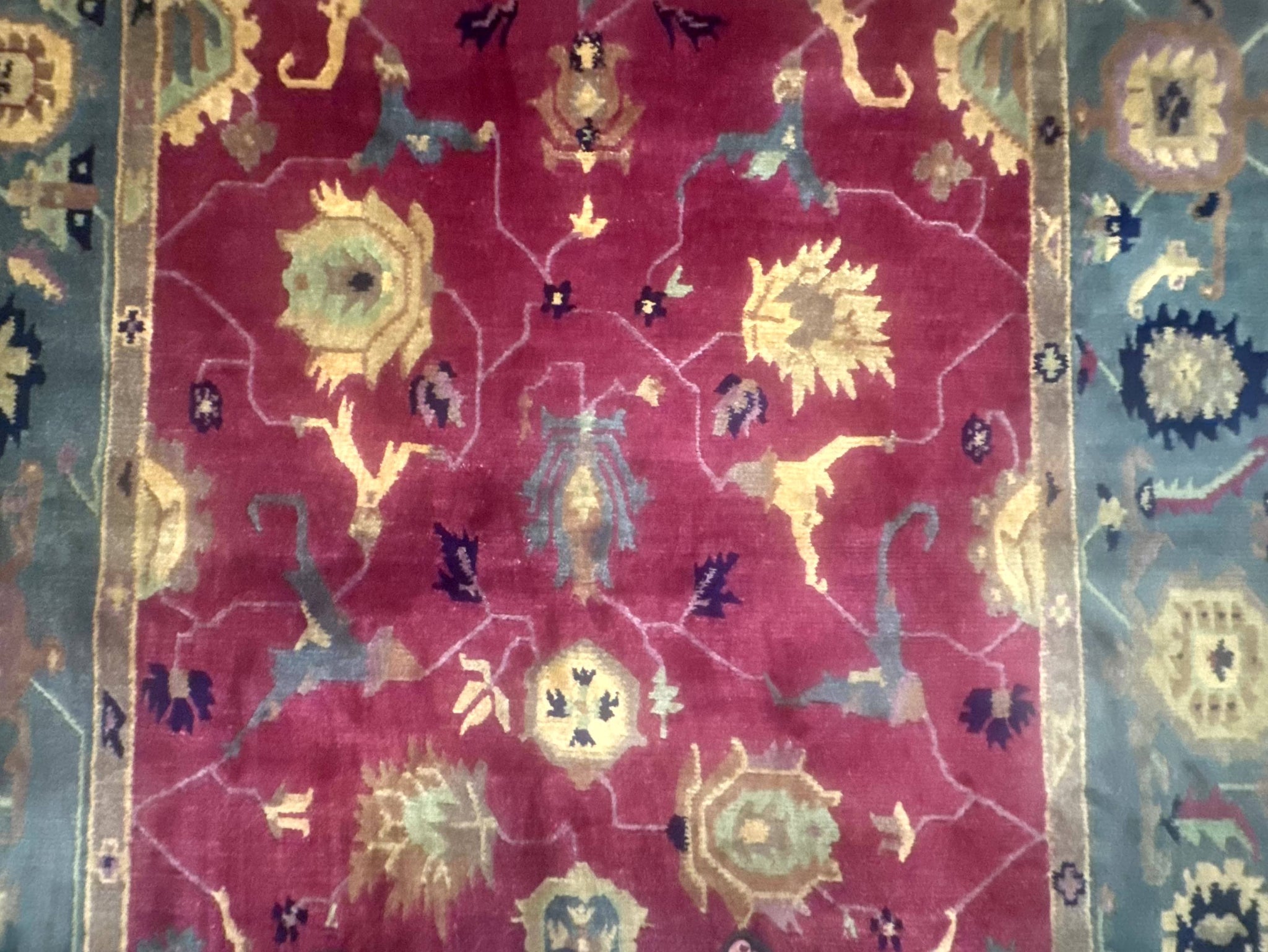Tufenkian Rug 8x10, Tibetan Room Sized Carpet, Soft Thick Wool Pile by Jewel Rugs