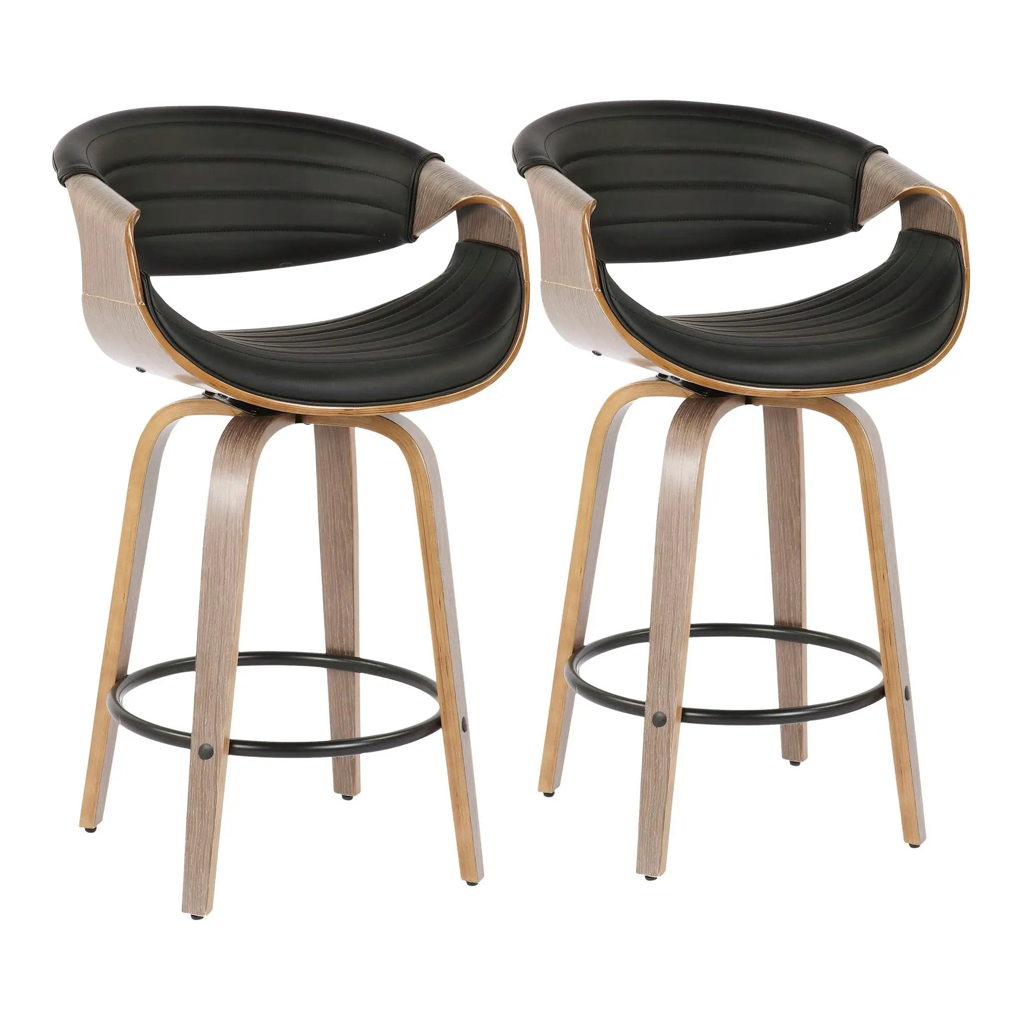 Symphony - Mid Century Modern Counter Stool (Set of 2) by Unique Piece Furniture
