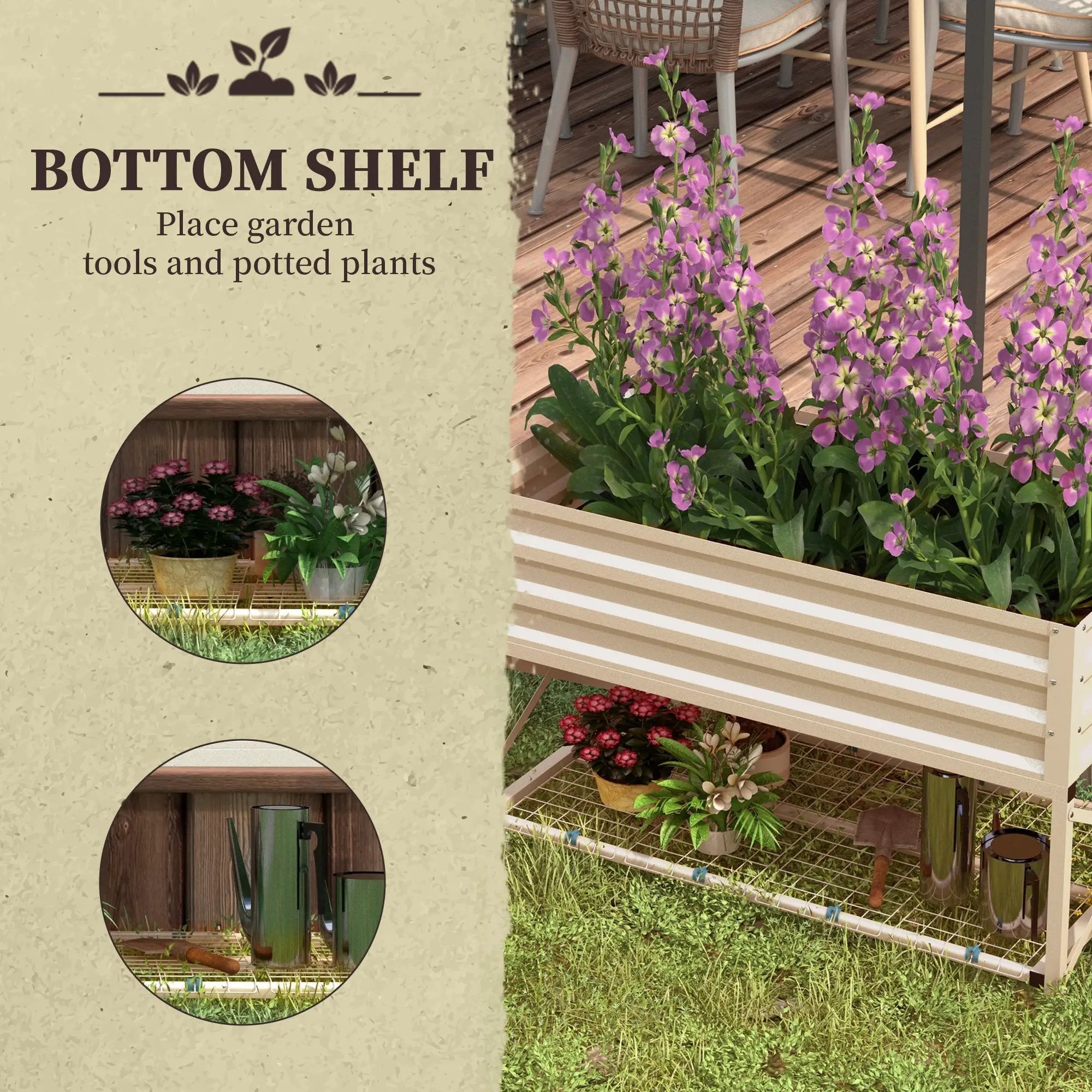 Outsunny Raised Garden Bed by HouseOfZazla