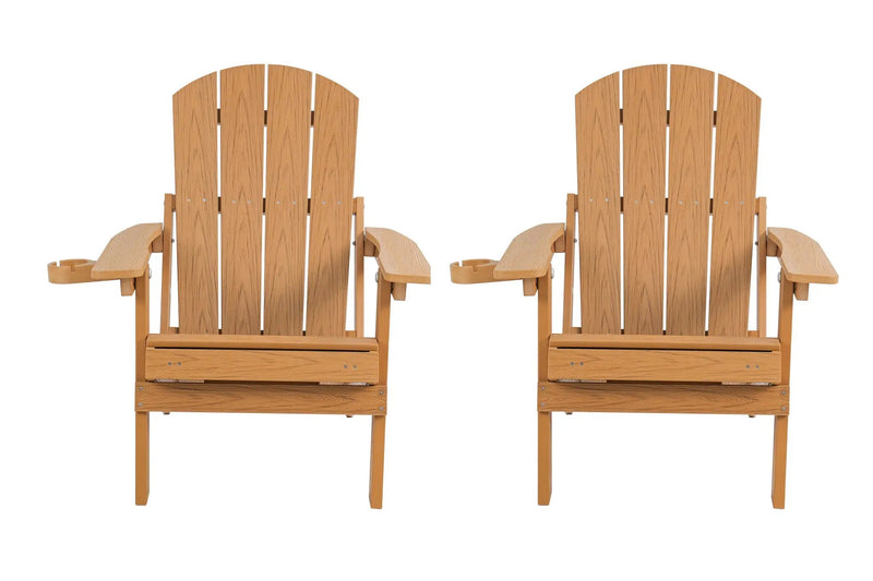 2-Piece All-Season Outdoor Lounge Chairs For Patio Leisure & Garden Relaxation Moments by HouseOfZazla