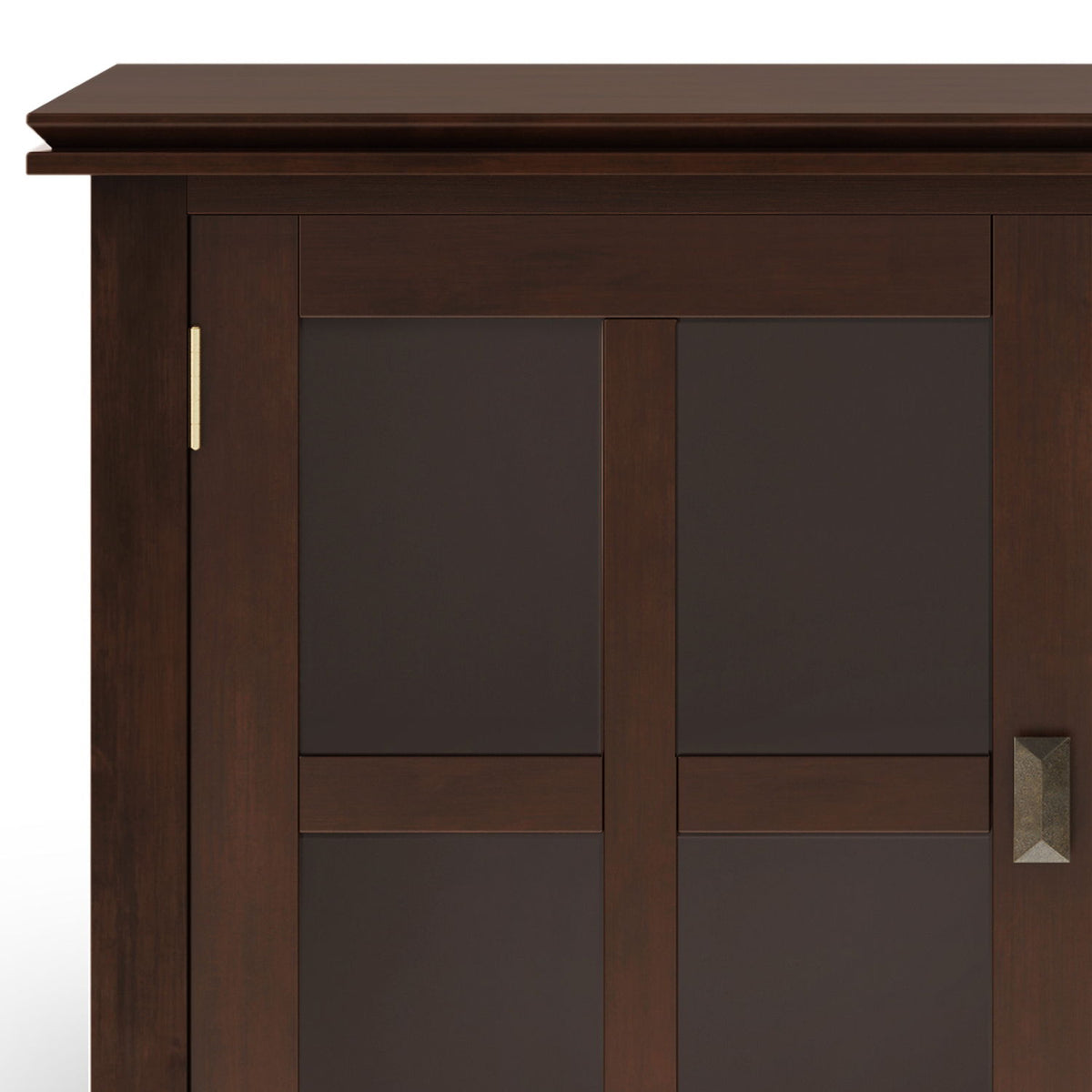 Large Sideboard Buffet with Glass Doors - Russet Brown, photo 10 of 11